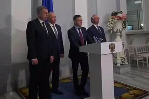 Мединський вийшов з заявою про зустріч делегацій