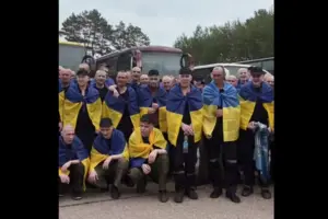 Звільнені оборонці привітали усіх мешканців столиці з Днем Києва (відео)