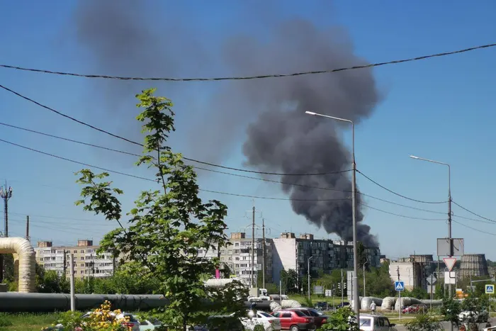 У Саратові біля ТЕЦ спалахнула сильна пожежа (відео)