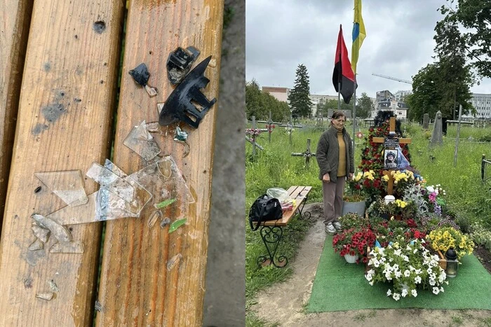 У Рівному вандали понівечили могилу військового й журналіста Давидюка