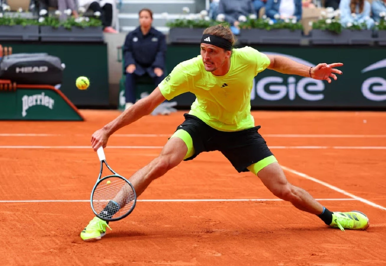 Німецький тенісист російського походження обматюкав батька під час гри «Ролан Гаррос»