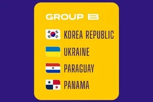 Збірна України потрапила до групи B