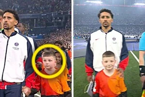 Юний українець, який втратив ногу через рак, вийшов на поле з гравцями перед фіналом Ліги чемпіонів