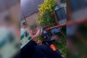 Попри значний переляк, дитина трималася мужньо