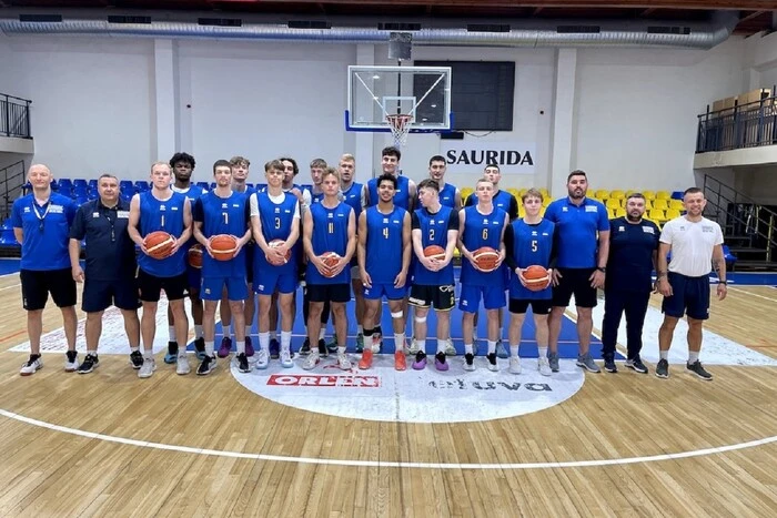 Молодіжна збірна України з баскетболу розпочала підготовку до чемпіонату Європи