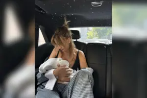 Леся Нікітюк народила первістка