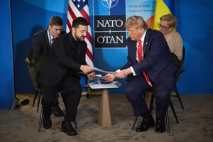 Зустріч президентів України та США