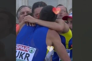 Після успішних виступів Килипко та Онуфрієв вразили вболівальників поцілунком