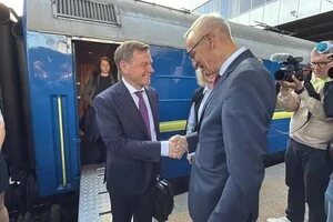 Йоганн Вадефуль прибув до Києва потягом