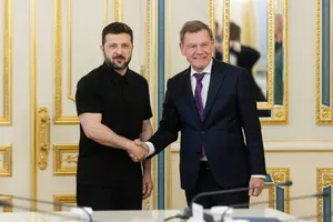 Президент України Володимир Зеленський провів зустріч із міністром закордонних справ Німеччини Йоганном Вадефулем