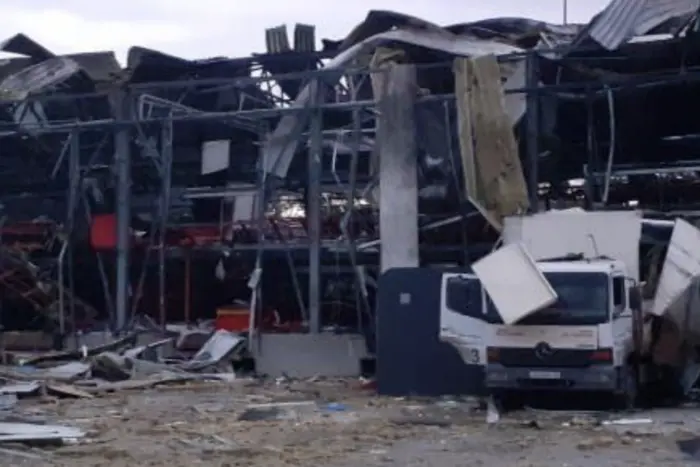 Росія знищила термінал «Нової пошти» у Слов'янську (фото)