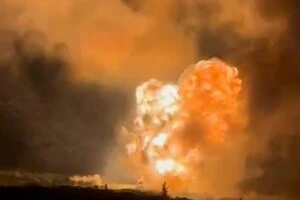 В окупованому Харцизьку пролунали вибухи: ймовірно, уражено склад боєприпасів