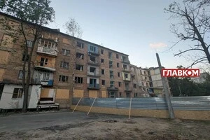 Внаслідок ворожого удару по Києву 23 червня було повністю зруйновано один під'їзд житлового будинку у Шевченківському районі