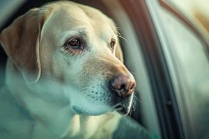  У спекотні літні дні власникам тварин не варто залишати своїх домашніх улюбленців у замкнених авто