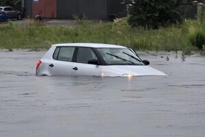 У Львові та області часткове затоплення ділянок доріг