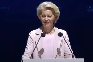 Президентка Єврокомісії: Ми буквально робимо ставку на майбутнє України
