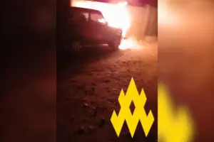 Агент «АТЕШ» знищив машину кадирівців у Маріуполі
