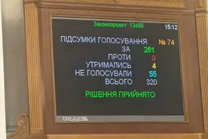 За звільнення премʼєр-міністра України проголосували 261 народний депутат