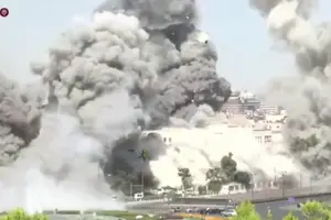 Ізраїль вдарив по будівлі Генштабу Сирії