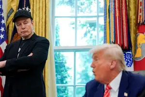 Маск змінив номер телефону після сварки з Трампом