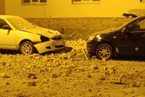 Пошкоджені автомобілі у Воронежі 