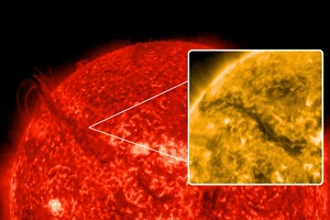 На Сонці виник «вогняний каньйон» рівний відстані від Землі до Місяця