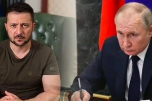 Володимир Зеленський вперше та востаннє зустрічався з Путіним у 2019 році в Парижі