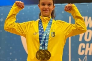 За сумою двоборства (125 кг) Михалюк стала чемпіонкою Європи.