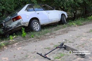 На Полтавщині автомобіль зіткнувся з дев’ятирічним хлопчиком на самокаті