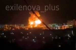 Дрони атакували нафтобазу в Адлері (відео)