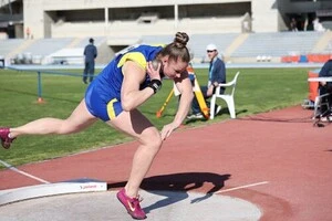 Ольга Голодна стала переможницею у штовханні ядра