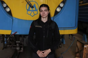 Катерини Єсипчук, машиністка Київського метрополітену 
