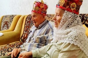 На Хмельниччині обвінчалися 103-річний чоловік і 92-річна жінка