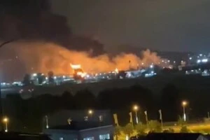 В Адлері палає НПЗ