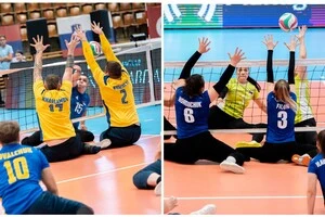 Наші чоловіча і жіноча команди посіли треті місця на чемпіонатах Європи з пара волейболу