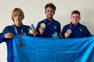 Ціон, Медушевський та Мартинов посіли друге місце у стрільбі зі швидкострільного пістолета серед юніорів