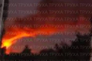 На місцях влучань виникли пожежі