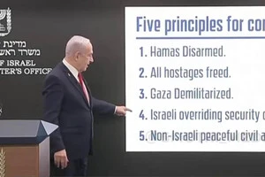 Прем'єр Ізраїлю презентував п'ять принципів завершення війни у Газі