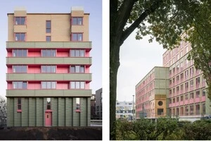 Будівлю звели серед зелені й задумали як садову споруду