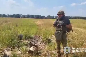 У Броварському районі виявлено бойову частину ворожого дрона (відео)