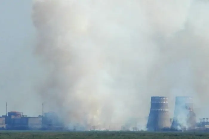 Пожежа у районі ЗАЕС: з'явилися нові подробиці (фото)