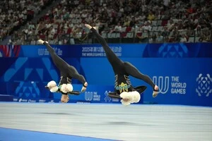 У першому раунді півфінальних змагань серед фрістайл дуетів українки посіли 5 місце