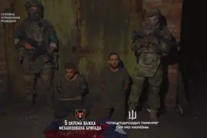 Російські джерела нещодавно поширили таке відео із села Андріївка-Клевцове, заявляючи про його «захоплення»