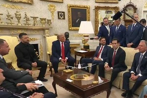 Лідери України та США в Овальному кабінеті