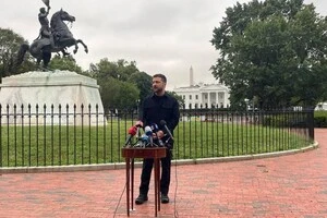 Зеленський поспілкувався з журналістами після переговорів у Білому домі