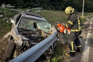 Дорожньо-транспортна пригода, що трапилася на автодорозі Київ-Чоп, біля села Бузова, Дмитрівської територіальної громади. 26 липня 2025 року