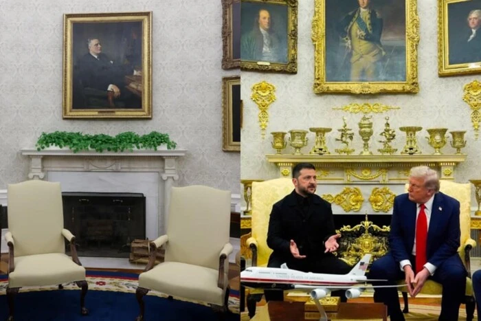 Трамп змінив Овальний кабінет: соцмережі поглузували над золотим каміном та пригадали Януковича