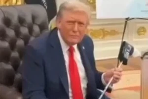 Трамп подякував українському воїну Картавцеву за передану йому ключку для гольфу (відео)