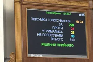 За закон проголосували 223 депутати