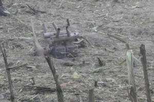 Уламки знайденого російського безпілотника